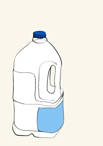 blue milk
